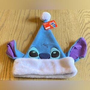 NWT Disney Stitch Santa Hat